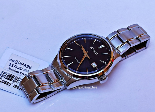 Lindo Relógio Seiko Srpa29 Semi Novo Completo Confira Fotos