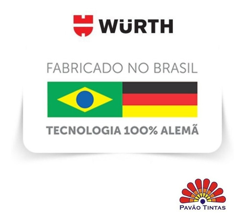 Imagem 8 de 8 de Spray Preto Fosco Alta Temperatura Até 600 ºc - Wurth