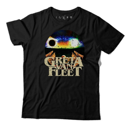 Remera Greta Van Fleet 100% Algodón Icaro Remeras 