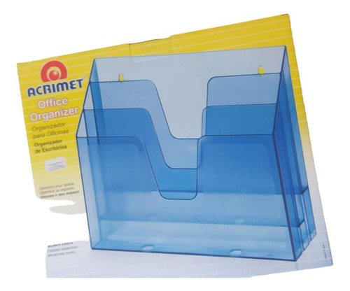 Imagen 2 de 2 de Expendedora Acrimet Organizador Horizontal Triple Portapapel
