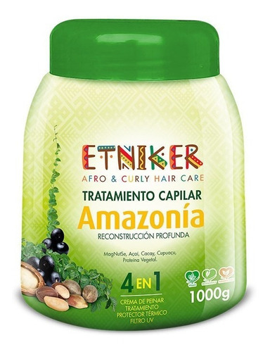 Tratamiento Capilar Amazonía Etniket  100 - G A $28