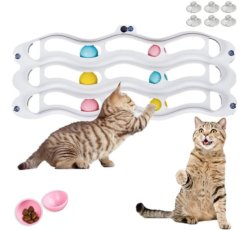 Juguete Interactivo Para Gatos Track N Roll Triple