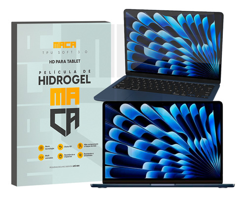 Película Hidrogel Mac Air13 2024 A3113 Hd/fosca Antirreflexo