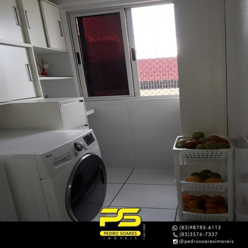 Apartamento Com 3 Dormitórios À Venda, 92 M² Por R$ 430.000 - Intermarés - Cabedelo/pb - Ap3911