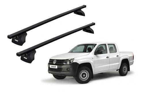 Barras Thule Volkswagen Amarok Basic Model 13- Pf / Square