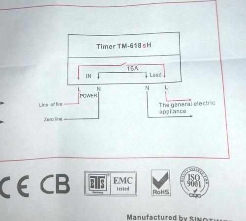 Temporizador Timer 12 Vcd 7 Dias Programable Digital
