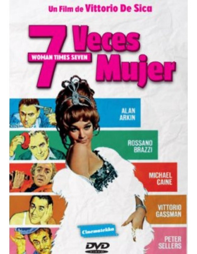 7 Veces Mujer Dvd 