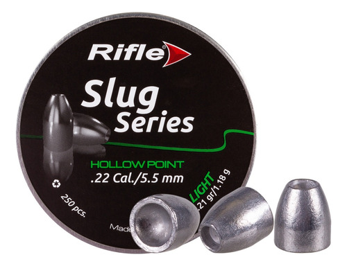 Postones Slug Series Light 5.5 Mm 18,21 Gr/ Armeria Virtual