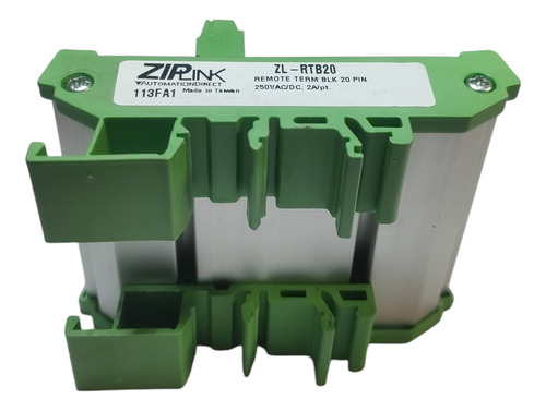 Modulo Pasante Zl-rtb20 Ziplink, 20 Polos, Montaje Riel Din (Usado)