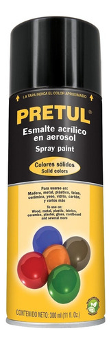 Esmalte Aerosol Negro Mate Pretul 27172