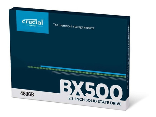 Ssd 480gb Crucial Bx500 3d Nand Sata 2,5