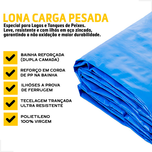 Lona Lago Artificial Tanque De Peixe Impermeável 22x18