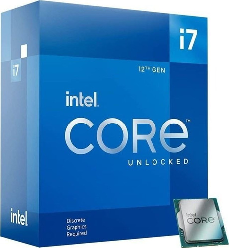 Procesador Intelcore I7-12700kf Overclock 12 Core 3.60hgz Gs