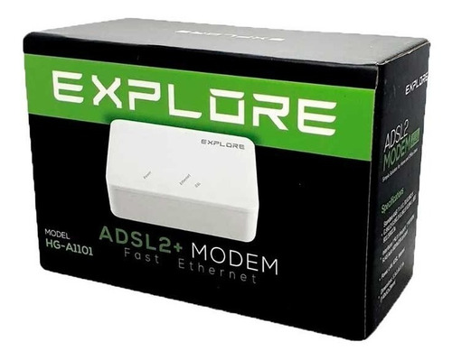 Imagen 3 de 3 de Modem Explore Adsl2 Banda Ancha Aba Cantv Internet