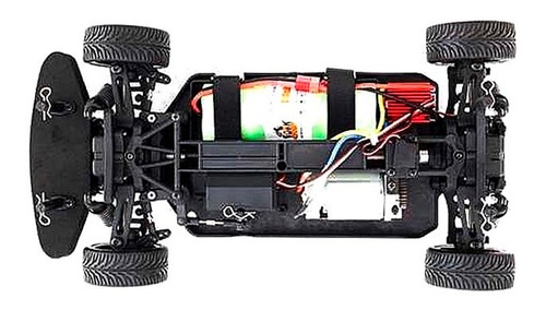 Imagem 4 de 5 de Automodelo Dhk Sportra 1:10 On Road Elétrico Rtr 4x4