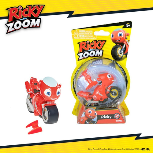 Ricky Zoom Moto En Blister 7cm Original Tomy