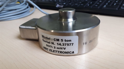 Celda De Carga Nbc Elettronica Cm 5 Ton Out: 2 Mv/v