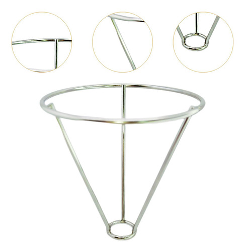 Soporte Del Triángulo Del Triángulo De La Planta Plata