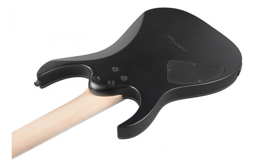 Guitarra Ibanez 7 Cordas Rg7421ex Rg 7421 Ex Bkf Cor Black Flat Material Do Diapasão Jatobá Orientação Da Mão Destro