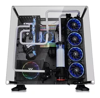 Gabinete Thermaltake Core P5 Tg Titanium Vidro 5mm Riser Inc