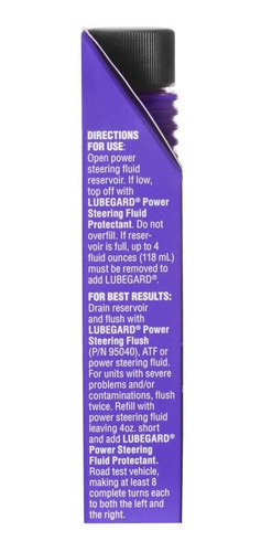 Lubegard Protector De Fluido De Dirección Hidráulica 1pz