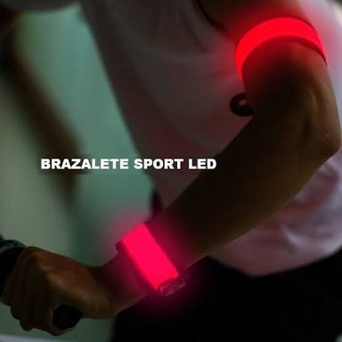 Imagen 6 de 6 de Brazalete Luz Led 50 Lúmenes Moto Bici Corredor Envío Gratis
