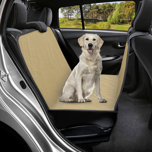 Cubre Asientos Para Perros Mascretta Funda Carro Mascotas Color Beige