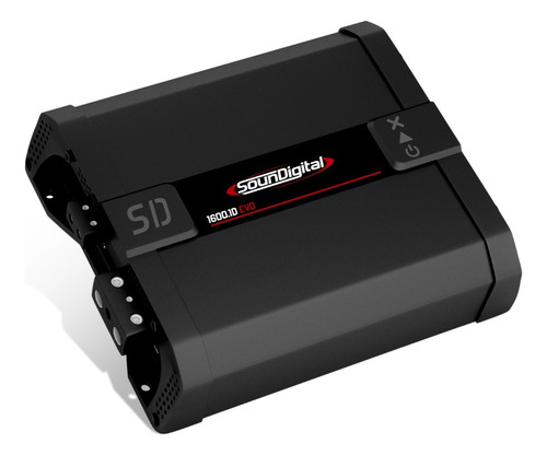 Módulo Soundigital Sd1600 1600rms, 2 ohmios, modelo Evo 2.1