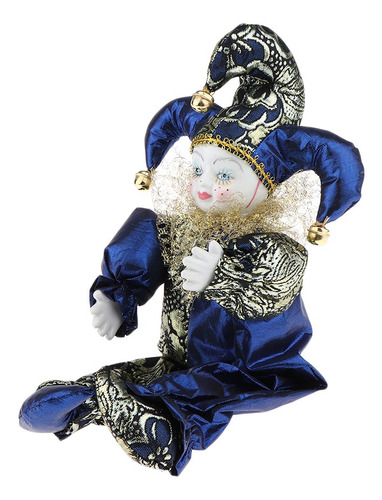 Muñeca Del Arlequín De La Muñeca Del Payaso Del Pie Que