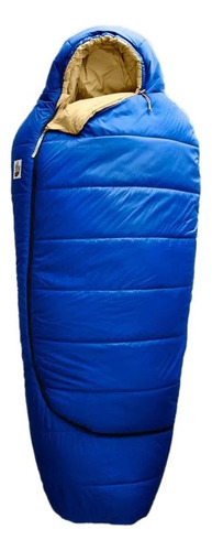 Sobre de dormir The North Face Eco Trail Synthetic 20 -7°C con diseño lisa color azul con cierre del lado derecho