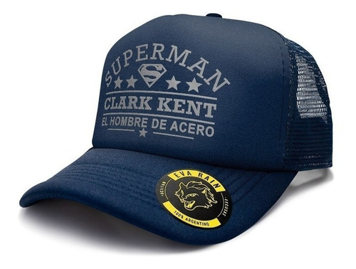  Gorra Trucker Superman Clark Kent New Caps