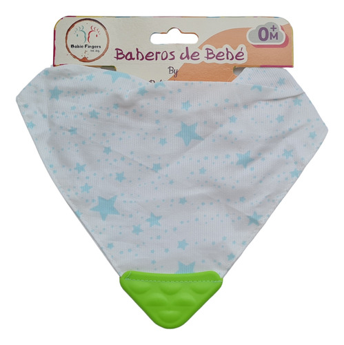 Babero Impermeable Con Mordillo Estampados Libre De Bpa 0m+