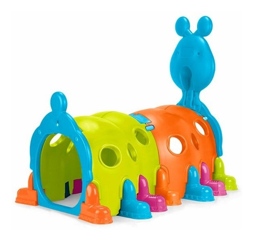 Tunel De Juegos Para Niños Oruga Happy Caterpillar Feber