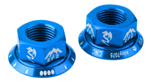 Muqzi 4 Muqzi 2pcs M10 Porcas Da Azul