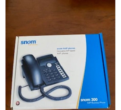 Telefono Ip Snom 300 27 Bottom Ip Phone Black (Usado)