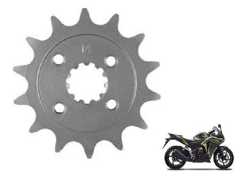 Sprocket Engrane Estrella Delantera Honda Cbr250 2011-2018