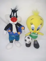 Comprar Peluches Sivestre Y Piolin Looney Tunes De Colección Vintage