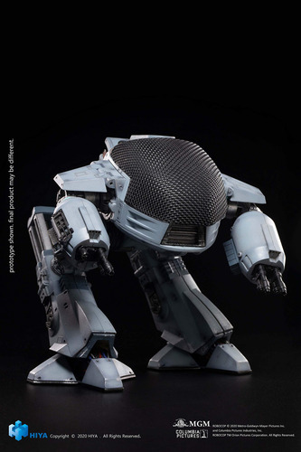 Figura De Acción Hiya Toys Robocop (1987): Ed209 (con