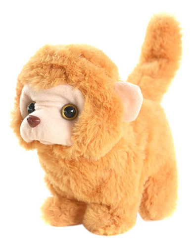Muñeco Que Camina, Mono Suave De Juguete, Animal Relleno,