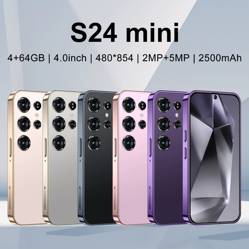 Teléfono Inteligente Android S24 Mini Todo Uno Con 4gb+64gb