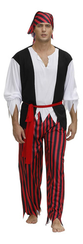 Disfraz Pirata Para Hombre Disfraz Halloween Para Adultos