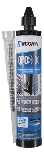 Kit 4 Chumbador Químico Poliéster Qpo300 300ml