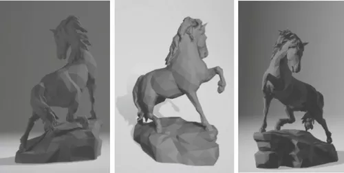 Escultura Cavalo - Arquivos Para Impressão 3d 