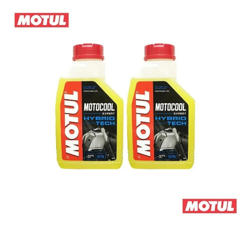 Kit 2 Aditivos Radiador Motul Motocool Expert 2 Litros