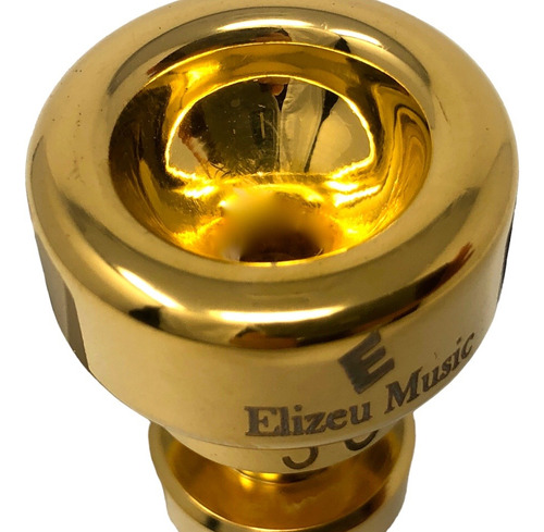 Bocal Trompete Elizeumusic Gold 3c (eg3c)