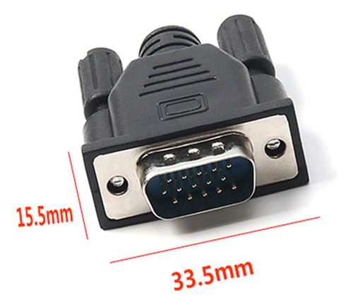 // Vga Dummy Plug Emulador De Pantalla Fantasma Sin Cabeza