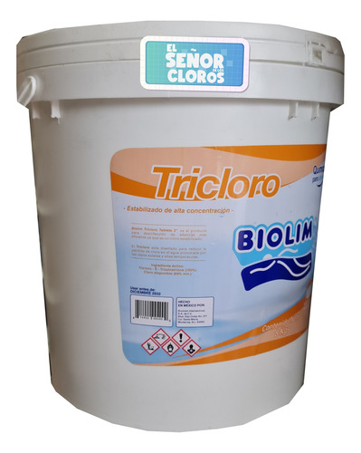 8kg Pastillas De Cloro Para Alberca, Tricloro Pastilla 3