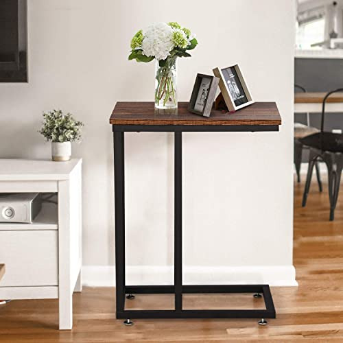 Mesa Auxiliar Forma De C Sofá, Estilo Bandeja Lateral ...