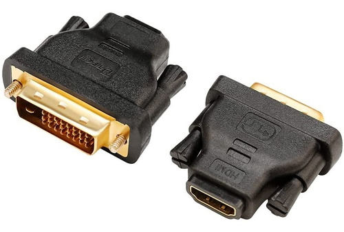 Ficha Dvi Macho A Hdmi Hembra, Alta Calidad                 