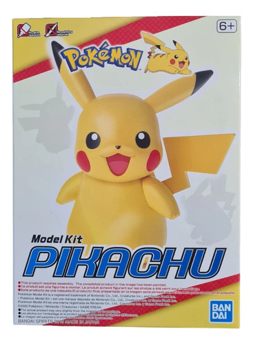 Pokemon Modelo Armable Pikachu